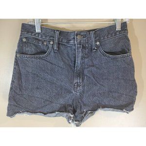Madewell The Perfect Jean Short Black, Size 27, Style L4404, RN 77388